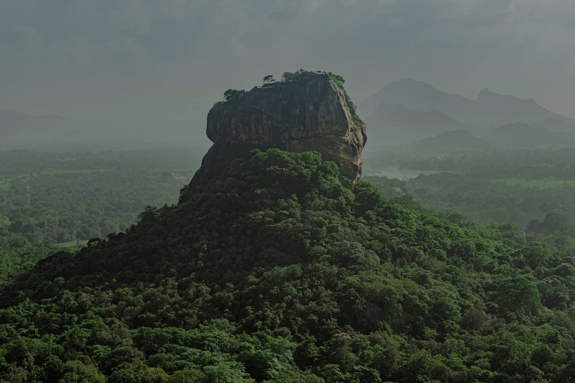 Scenic view of Sri Lanka